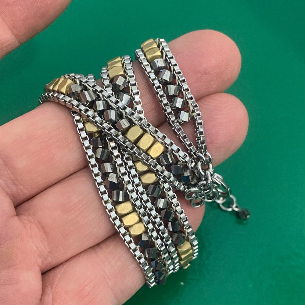 Wrap bracelet.